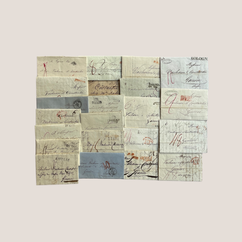 Vacheron Constantin, personal Correspondence of the founder François Constantin