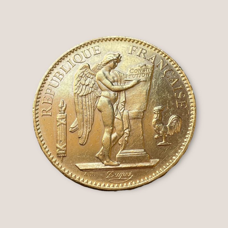 France 100 Francs Genie 1905 gold coin