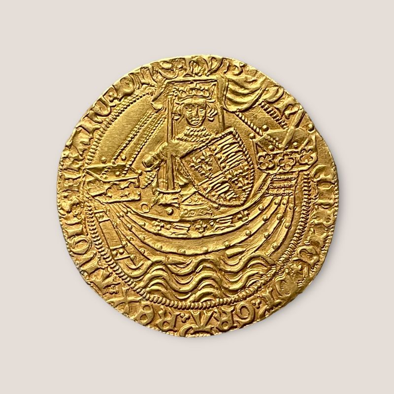 England, Gold Noble, Henry VI 1422-1461