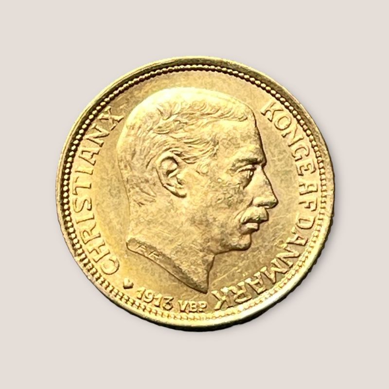 Denmark - Christian X, 10 Kroner in gold 1913